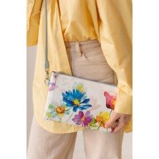 Women's bag with lightning, blue color