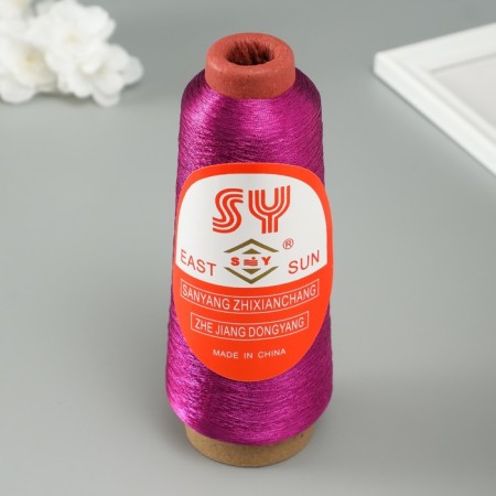 Lurex thread for creativity 3500 m, raspberry-3