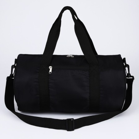 Sports Bag, 40x24x21, lightning department, long belt, black color-5