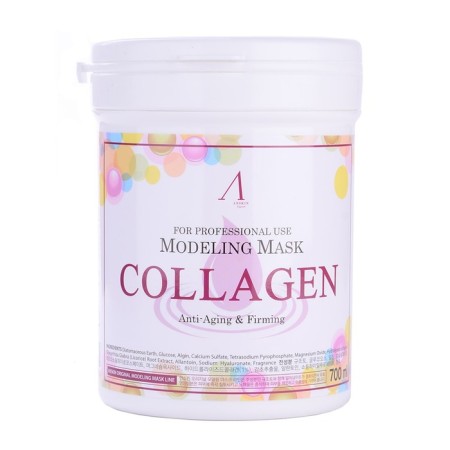Alginate mask ANSKIN COLLAGEN MODELING MASK, strengthening with collagen, 700 ml
