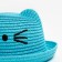 Hat for the girl Minaku "cat", col. Blue, river 50