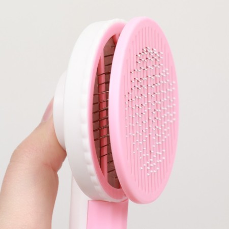 Pucrhester plastic with self -cleaning function, 7.7 x 19.1 cm, pink-3