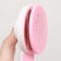 Pucrhester plastic with self -cleaning function, 7.7 x 19.1 cm, pink