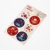 Stickers for flowers and gifts "New Year's mood", 16 × 9.5 cm