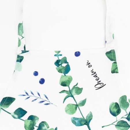 Apron "Dolyana" Eucalyptus 60x65 cm, 100% cotton, 164 g/m2-3