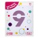 Foil ball 40 "Figure 9", Slim orchid