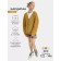 Кардиган для девочки Amarobaby Knit, рост 128 см, цвет жёлтый