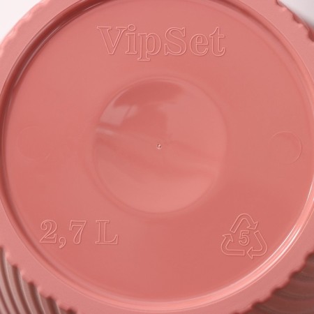 Kashpo for flowers with an insert "Louis", 2.7 l, color powder-3