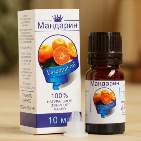 Essential oil "Mandarin", a bottle-boiler, abstract, 10 ml