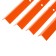Set of legs for beds, 4 pcs., Orange, Greengo