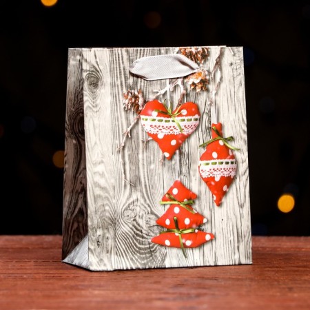 Laminated "New Year's Fands" package 11.5 x 14.5 x 6 cm