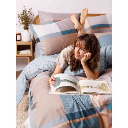 Bed linen 1.5 joint venture, size 150x214 cm, 143x215 cm, 70x70 cm - 2 pcs-7