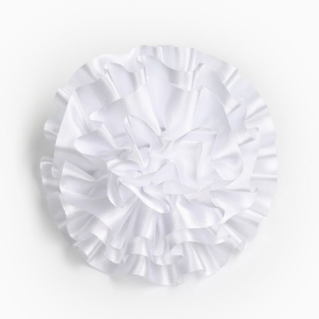 Outlet. Bant for hair on elastic band, white, 11 cm, princesses-3