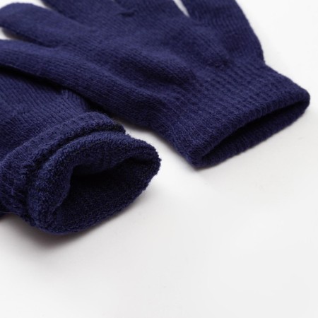 Children's gloves minku "plain", col. Blue, rr 16 (10-12 years)-3