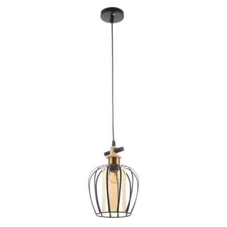 Lamp Bayerlux 2118/1bk E27 40W Black 15x15x100 cm