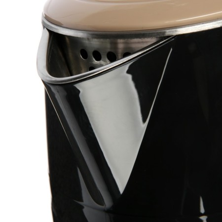 Electric kettle Centek CT-0025, metal, 1.8 l, 2000 watts, black-1