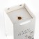 Carriage for colors with a liner for fixation, "the most tender", white, 35 x 20 x 20 cm
