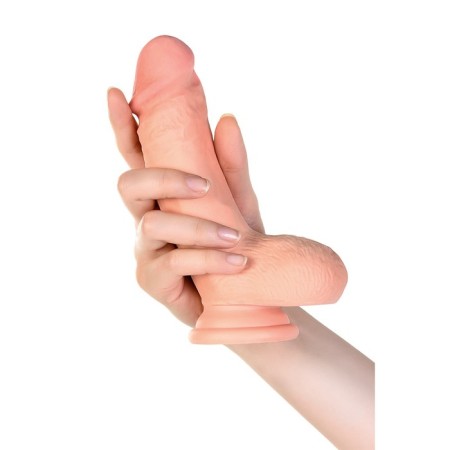 Realistic vibrator Toyfa Realstick Elite Vibro, TPR, bodily, 7 modes, 18.5 cm-18
