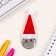 New Year of the setting icon with a cap d = 35 mm "Snowman" 6.5x11 cm