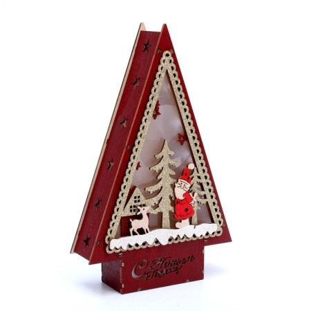 New Year's decor with a Happy New Year lights 14 × 4 × 22.5 cm-3