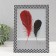 Photo frame Plastic format A4 "Double Spit" Black and White 24.4x33.3 cm