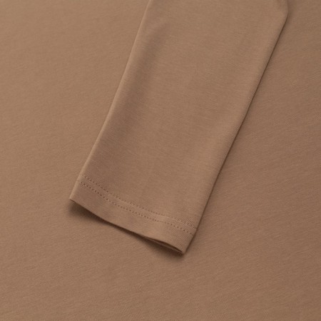 Longsliv Women's Minaku: Basic Line Taup Color, Size 52-7