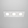 The built-in lamp Technical DL024-2-03W, 3x50W, 25.6x9.2x2.5 cm, GU10, white color