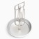 Shampoo for a tandoor, a pan D-29 x H-5.5 cm, Christmas tree D-12 x H-33 cm, total H-39 cm