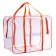 Bag in the hospital with pocket, orange color