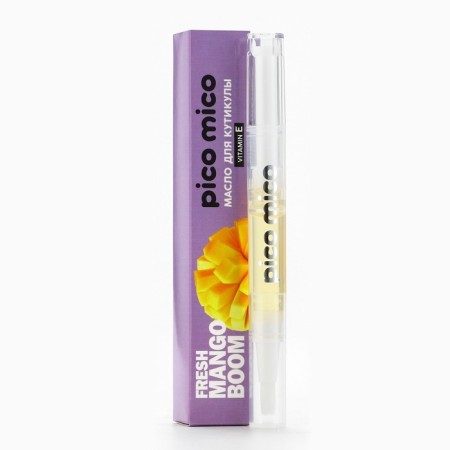 Масло для кутикулы в карандаше Fresh mango boom, 2 г, аромат манго, PICO MICO-1