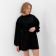 Women's dress Minaku: Casual Collection Black Color, Rr. 46