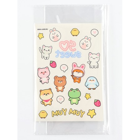 Translated tattoos for children "Anime", 8 pcs-2