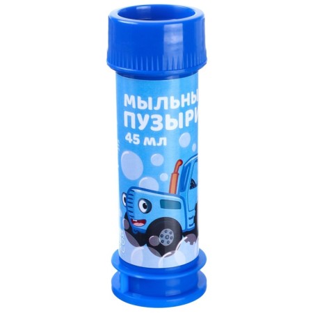 Soap bubbles, (set of 15 pieces) blue blue tractor, 45 ml-1