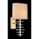 Bra Crystal Lux, Armando Gold 0181/401.2, E14, 1x60 W, 42x24 cm, gold color