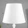 Table lamp "Rook" 1x60W E27 white 22x22x38cm