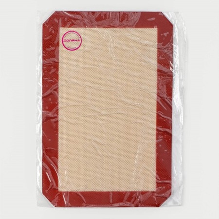 Reinforced rug of delyan, silicone, 30 × 20 cm, beige color-4