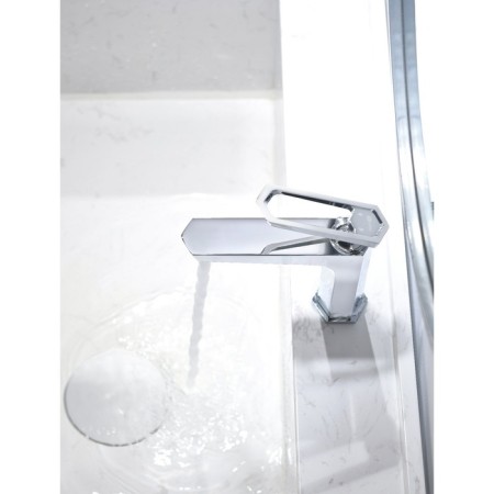 Lemark Prizma LM3906C shell mixer, single -legged, surge length is 126 mm, chrome-4