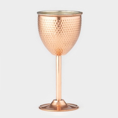 Copper glass, 230 ml, d = 8 cm, h = 17 cm, checking, 1 variety