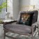 Decorative Ethel Pillow "Leopard" 40x40 cm, Gabardin, 100% p/e