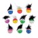 A toy for cats "rattle with a bell and fur" zoonik, mix