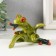 Souvenir Polystone Lac "Frog on the Leaf" 7.5x13x10.5 cm