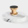 Cake stand Magistro Forest Dream, D = 20.5 cm, acacia, marble