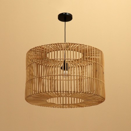 Ceiling Lamp from Rotan "Bima" 1x120W, E27, 50x50x32 cm-1