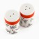 New Year! Set for spices New Year's ceramic "Rozhdestvensky!", 12x6.5x7 cm, white color