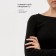 Women's thermal Bellard, Set: longsliv, leggings, size XS, black