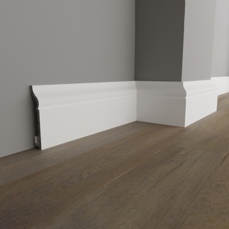 Skirting shock -resistant white 80x16x2000mm-2