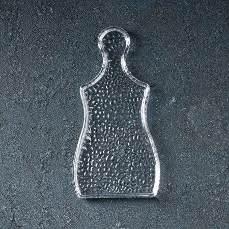 Glass Serving dish "Fles", 18 × 8.8 cm-1