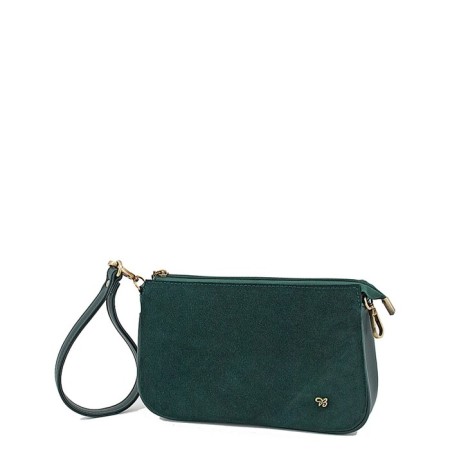 B2758 Bag Cross-Body, Lightning Department, Green Color 25x16x3cm