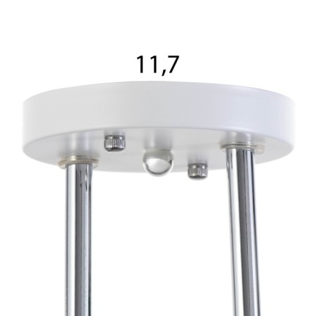 Lyberti chandelier 2x60W E27 white 44x12x25cm-7
