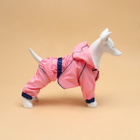 Combineson for dogs, DUPO, size XS (DS 20, OG 35), pink-1